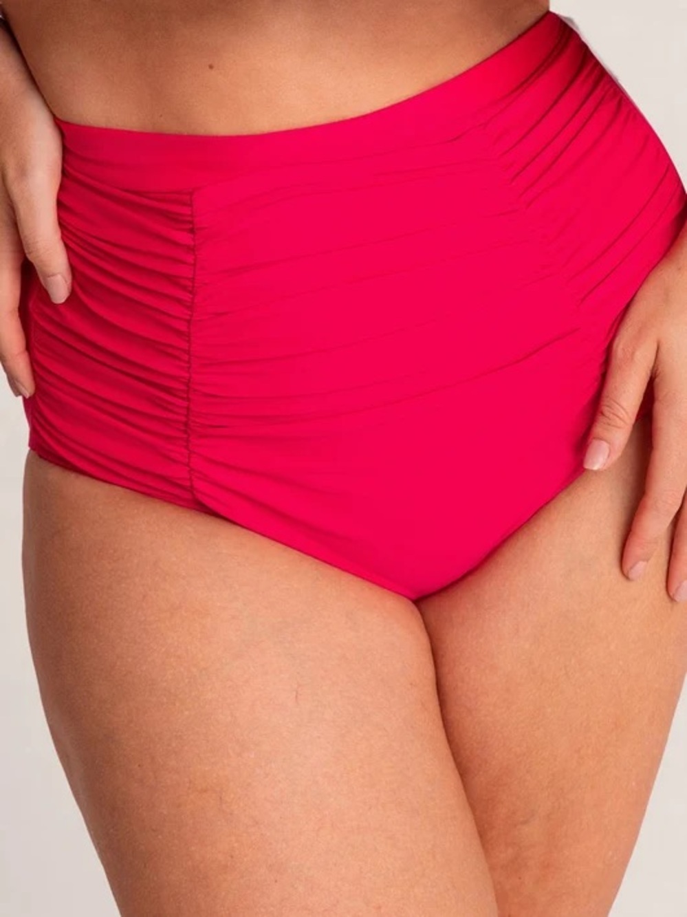 NWT Shapermint Essentials Women High Waisted Bikini Bottom Shaping Size Medium